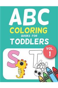 ABC Coloring Books for Toddlers Vol.1