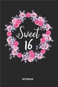 Sweet 16 Notebook