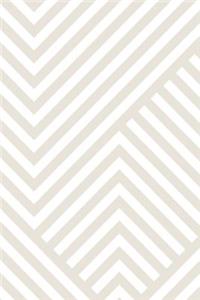 Abstract Striped Geometric Notebook