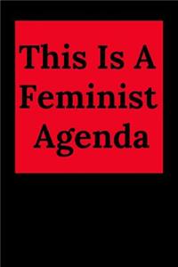 This Is a Feminist Agenda.