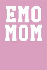 Emo Mom: Graph Paper Notebook 6x9 120 Pages