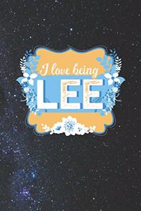 I Love Being Lee