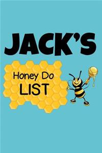 Jack's Honey Do List