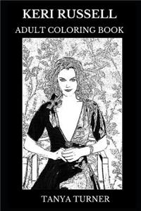 Keri Russell Adult Coloring Book