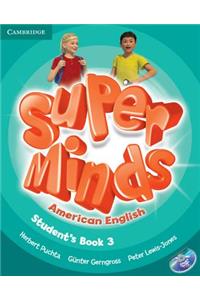 Super Minds American English Level 3 Student's Book with DVD-ROM