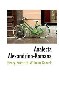 Analecta Alexandrino-Romana