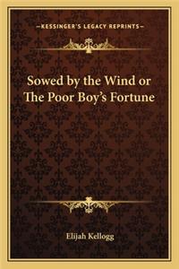 Sowed by the Wind or the Poor Boy's Fortune