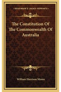 Constitution Of The Commonwealth Of Australia