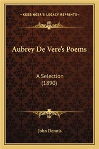 Aubrey De Vere's Poems