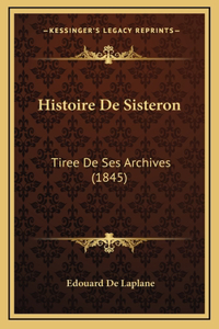 Histoire De Sisteron