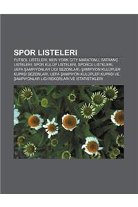 Spor Listeleri