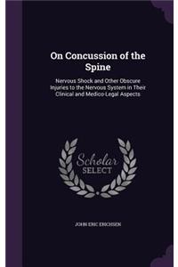 On Concussion of the Spine