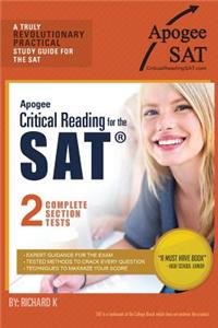 Apogee Critical Reading for the SAT