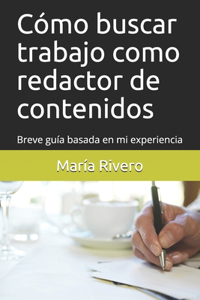 Cómo buscar trabajo como redactor de contenidos