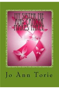 My sister me and cancer makes three