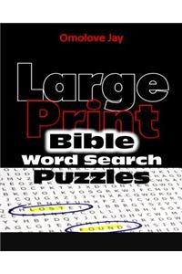 Large Print Bible Word Search Puzzles