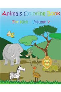 Animals Coloring Book For Kids