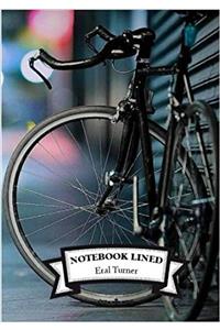 Lined Notebook - Bicycle: Notebook Journal Diary, 110 Lined Pages, 7 X 10