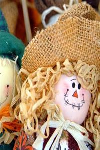 Journal Fall Autumn Cute Scarecrows