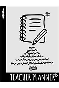 Teacher Planner: Lesson Plan Book For Teacher - Weekly and Monthly Planner: Teacher Plan Book: Volume 1 (Lesson Planner)