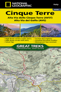 Cinque Terre High Path Av5t Map