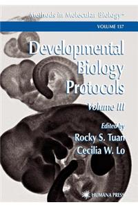 Developmental Biology Protocols