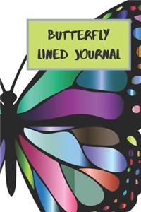 Butterfly Lined Journal