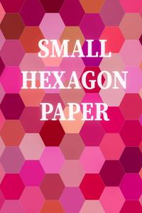 Small Hexagon Paper