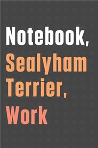 Notebook, Sealyham Terrier, Work