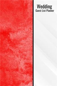 Wedding Guest List Planner