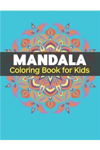 Mandala Coloring Book for Kids