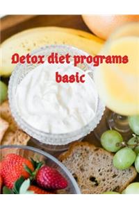 Detox diet programs basic