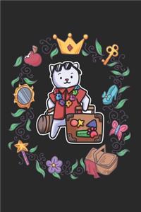 Vacation Case Fairy Tale Cat Notebook