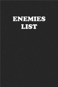 Enemies List