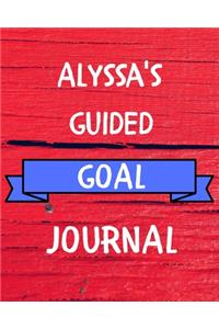 Alyssa's Guided Goal Journal