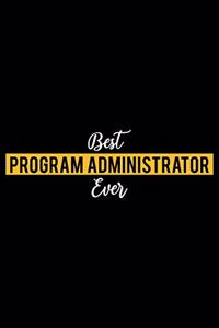 Best Program Administrator Ever