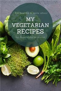 My Personal Vegetarian Recipe Journal