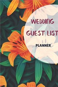 Wedding Guest List Planner