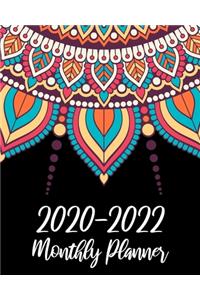 2020-2022 Monthly Planner