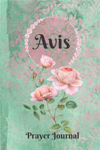 Avis Personalized Name Praise and Worship Prayer Journal