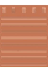 Ukulele Tab Notebook