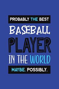 Probably the Best Baseball Player In the World. Maybe. Possibly.