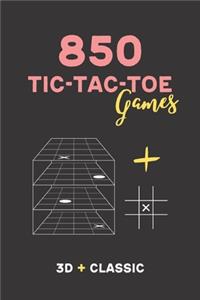 850 Tic Tac Toe Games