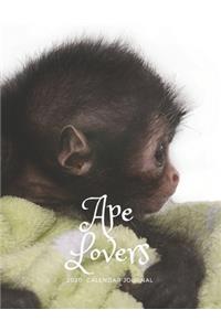 Ape Lovers 2020 Calendar Journal