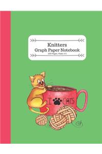 Knitters Graph Paper Notebook