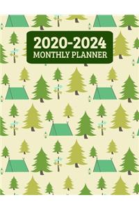 2020-2024 Monthly Planner