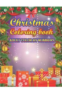 Christmas Coloring Book Adult Color By Numbers