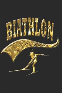 Biathlon Notizbuch