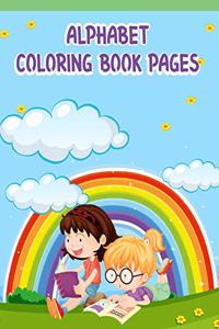 Alphabet Coloring Book Pages