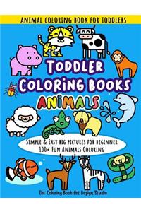 Toddler Coloring Books Animals